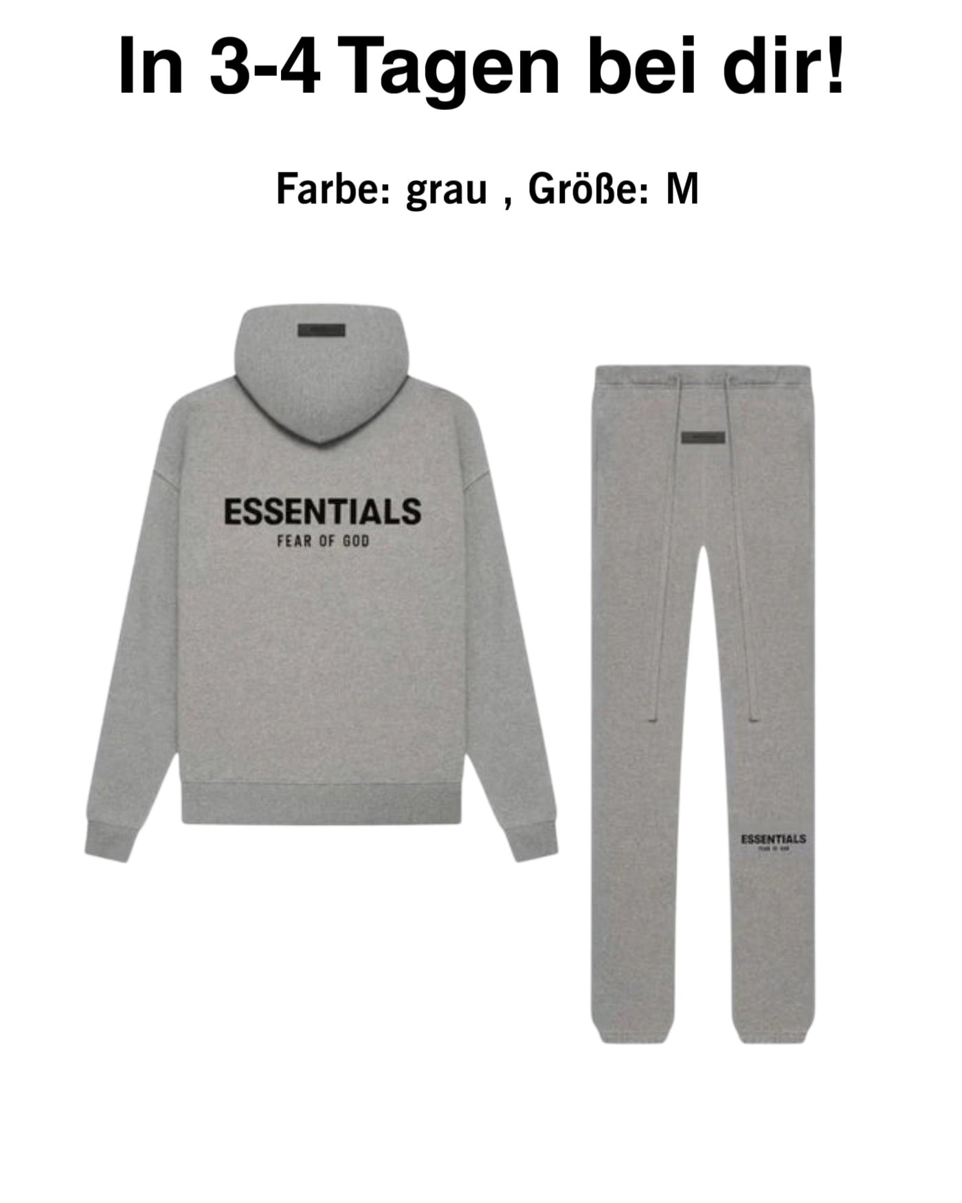 "Essentials" Tracksuit grau M