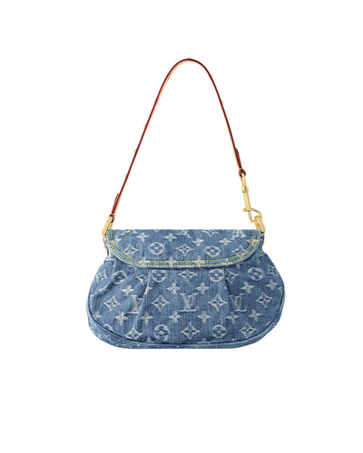"SUNSET MOLOGRAN" LV BAG BLUE