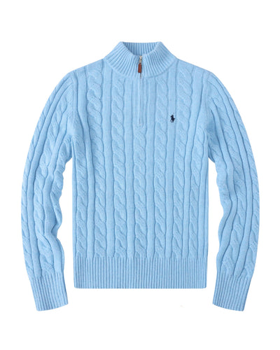 "RL" Knit Quarter Zip