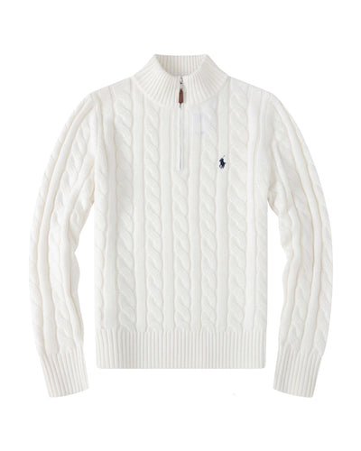 "RL" Knit Quarter Zip