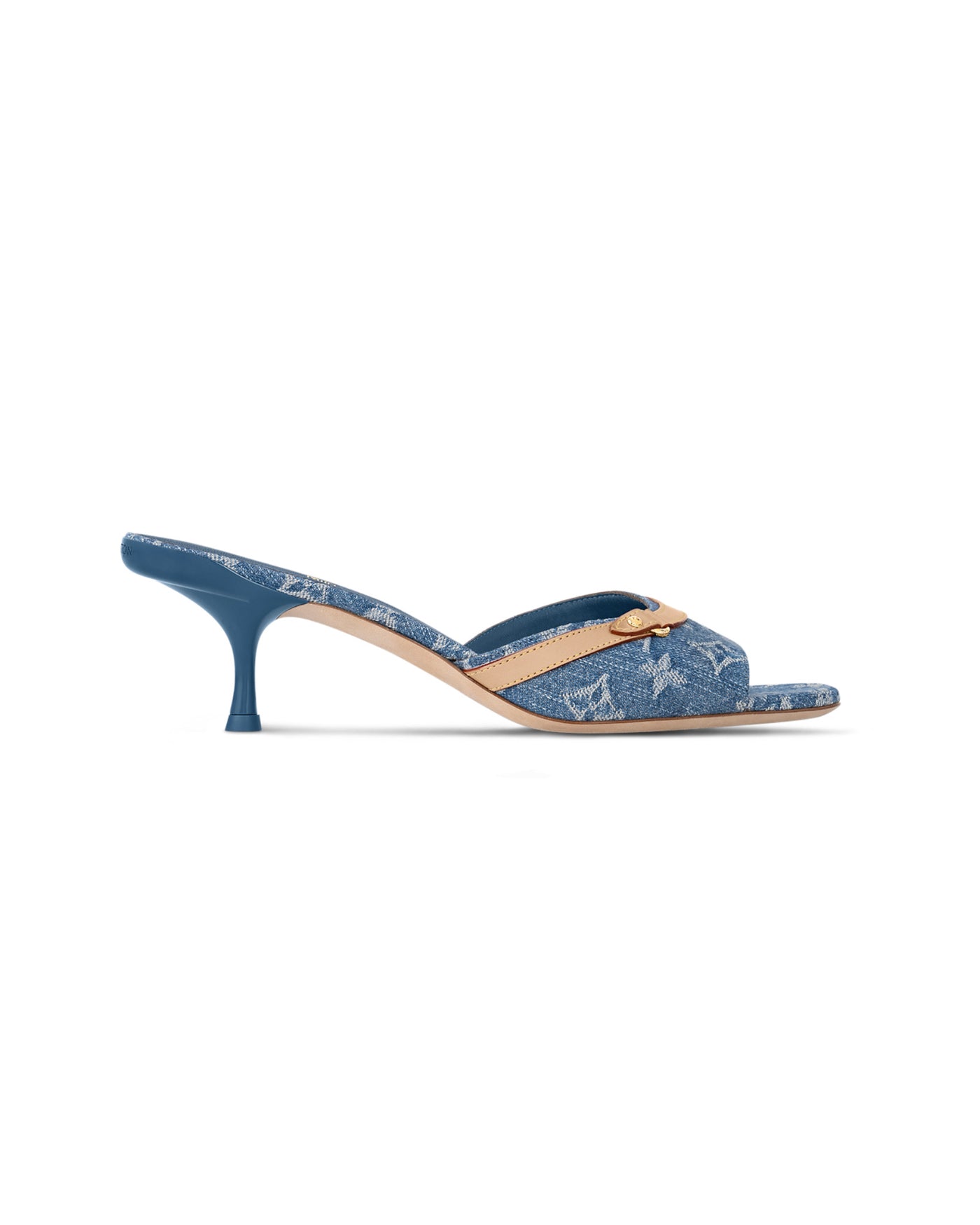 "LV" HEELS BLUE