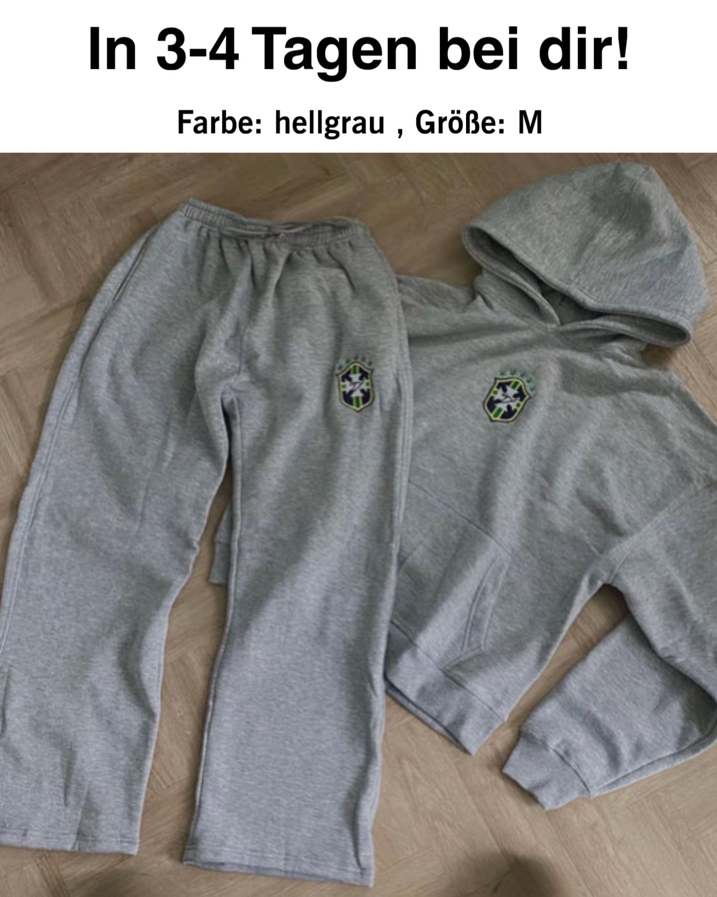"Brazil Tracksuit" Grau M