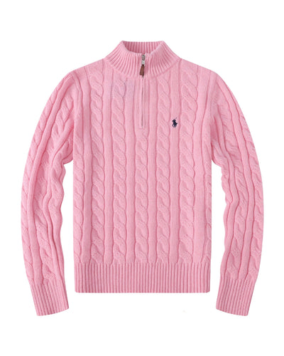 "RL" Knit Quarter Zip