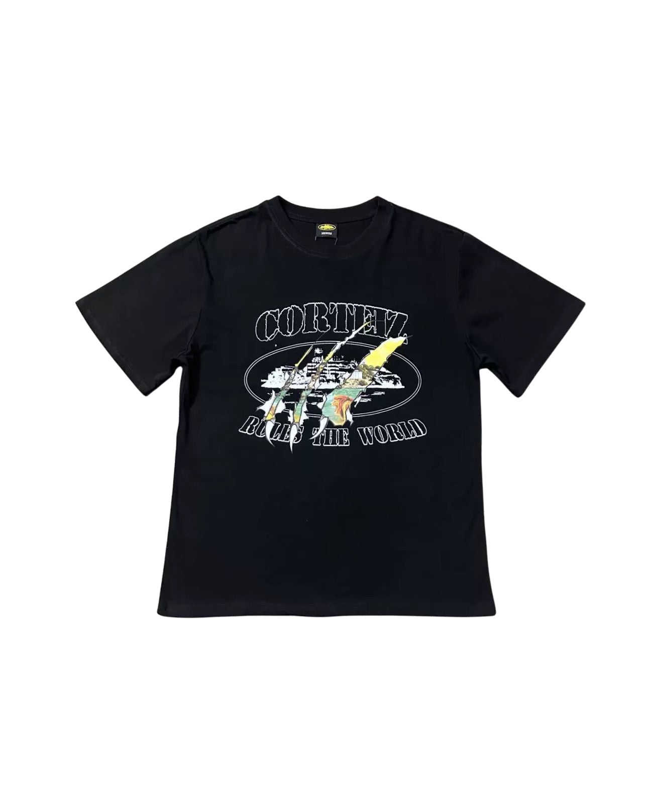"Cortez" Distressed Rules The World T-Shirt