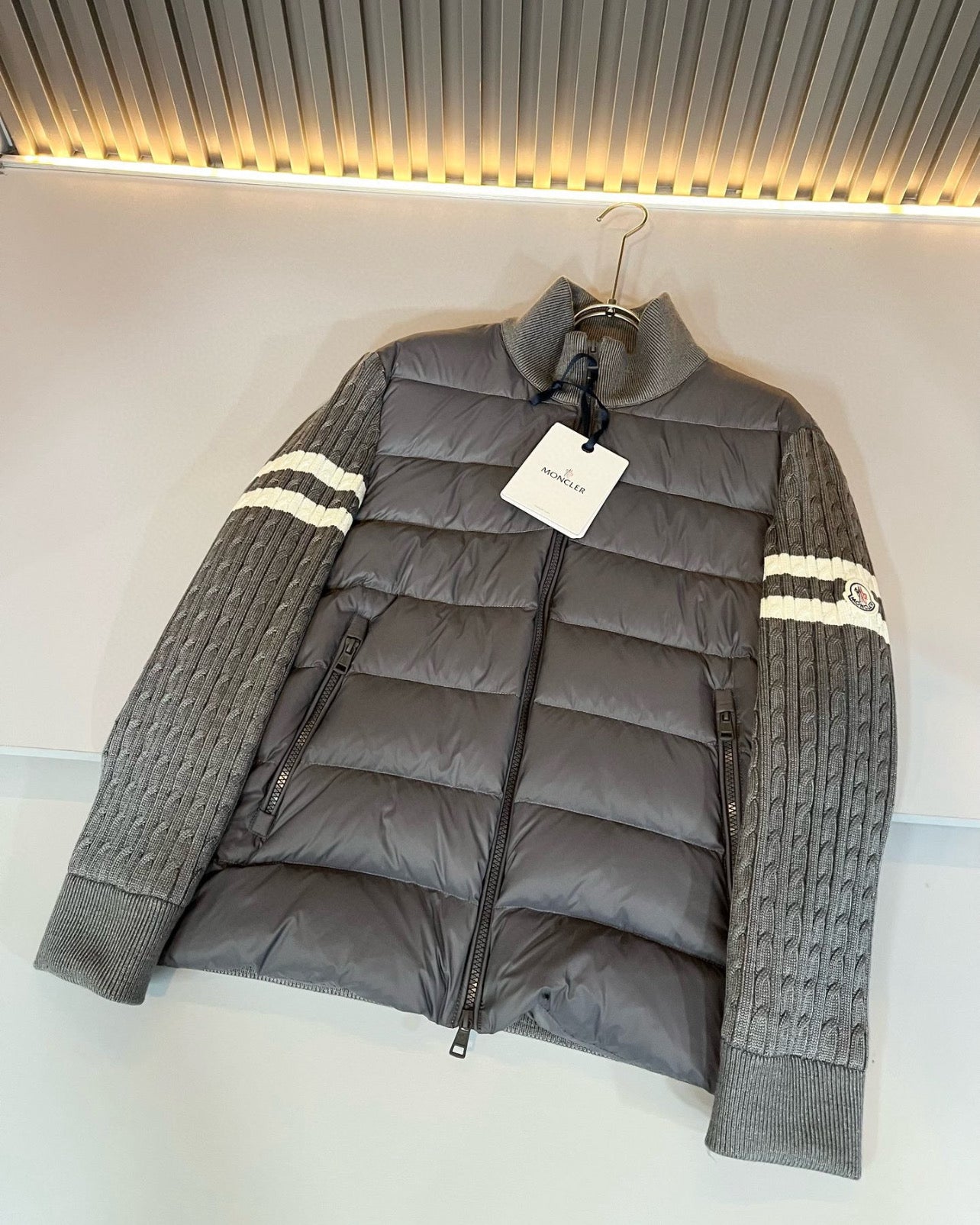 "MONC" Knitted Cardigan