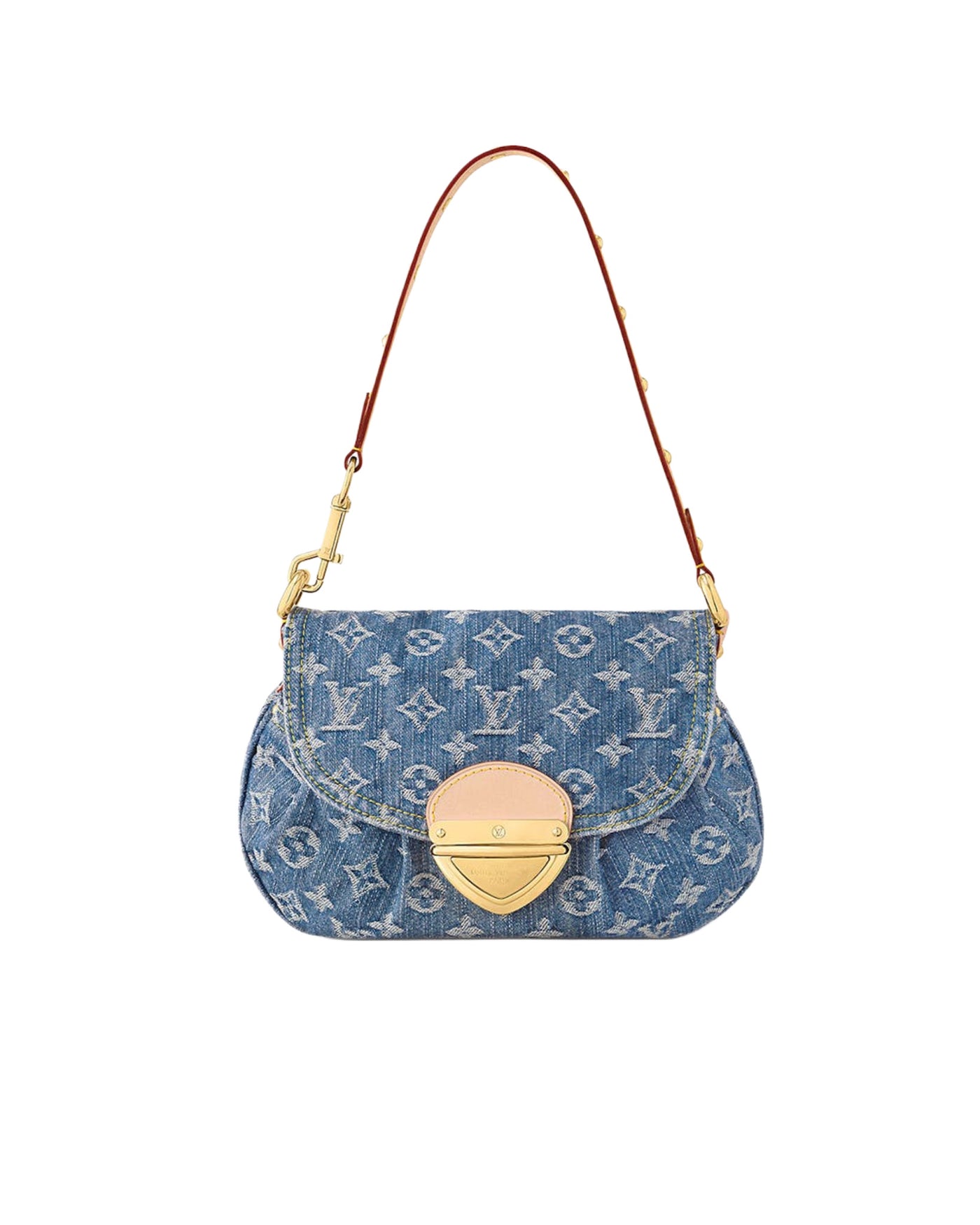 "SUNSET MOLOGRAN" LV BAG BLUE