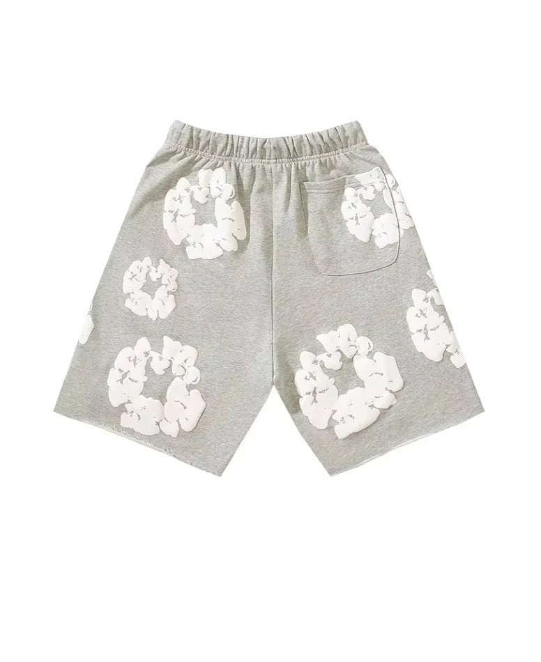 "Denim Tear" Short Set