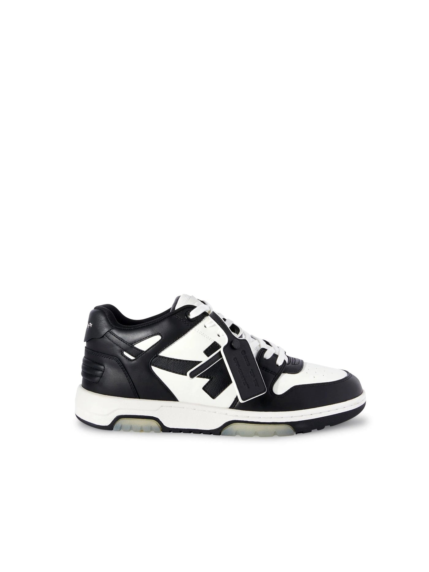 "Off" Sneaker Black/White