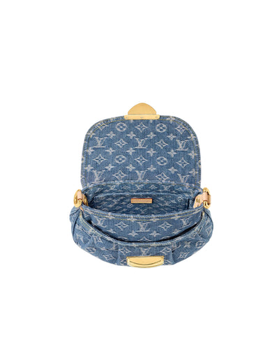 "SUNSET MOLOGRAN" LV BAG BLUE
