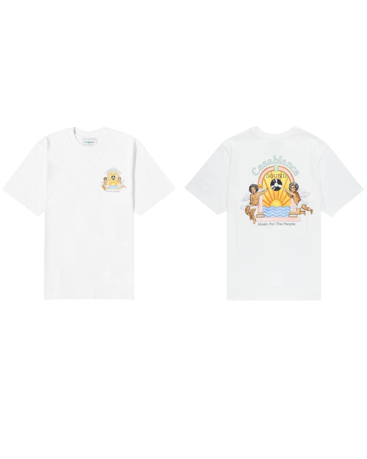 "Casa" Sound Music T-Shirt White