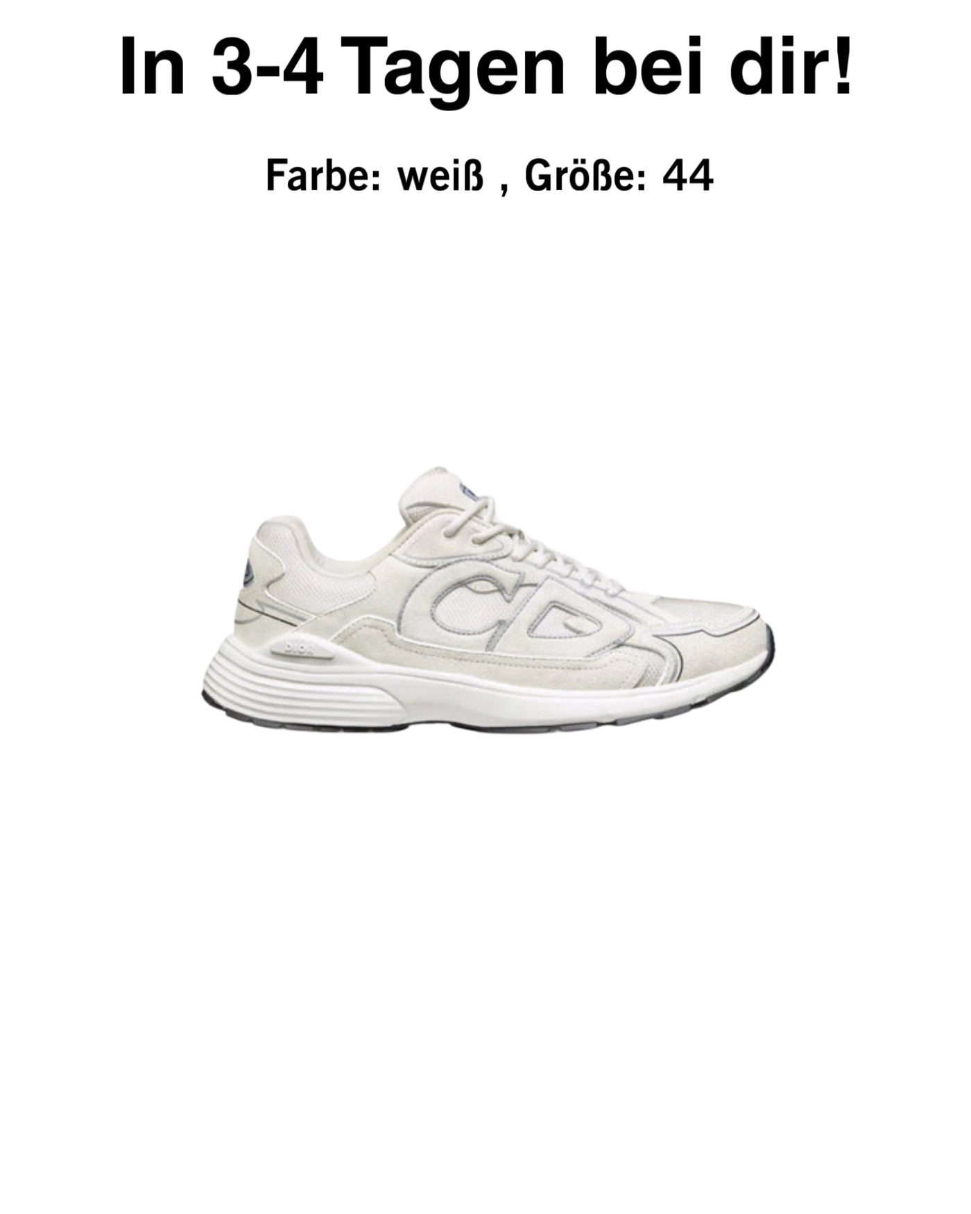 "B30" Sneaker weiß 44