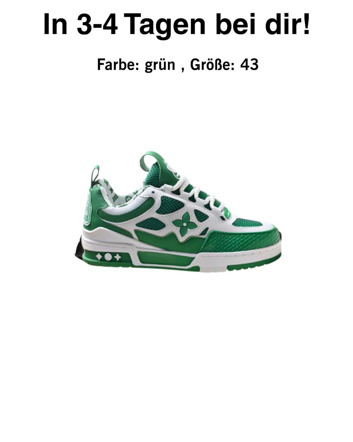 "LV" Skate Sneaker grün 43