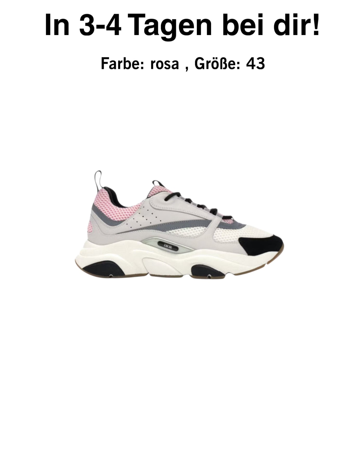 "B22" Sneaker Rosa 43
